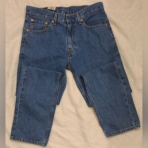NWT Mens Levi 505 straight leg denim jeans
